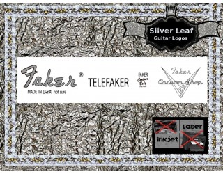 Faker Telefaker Guitar Decal 80s